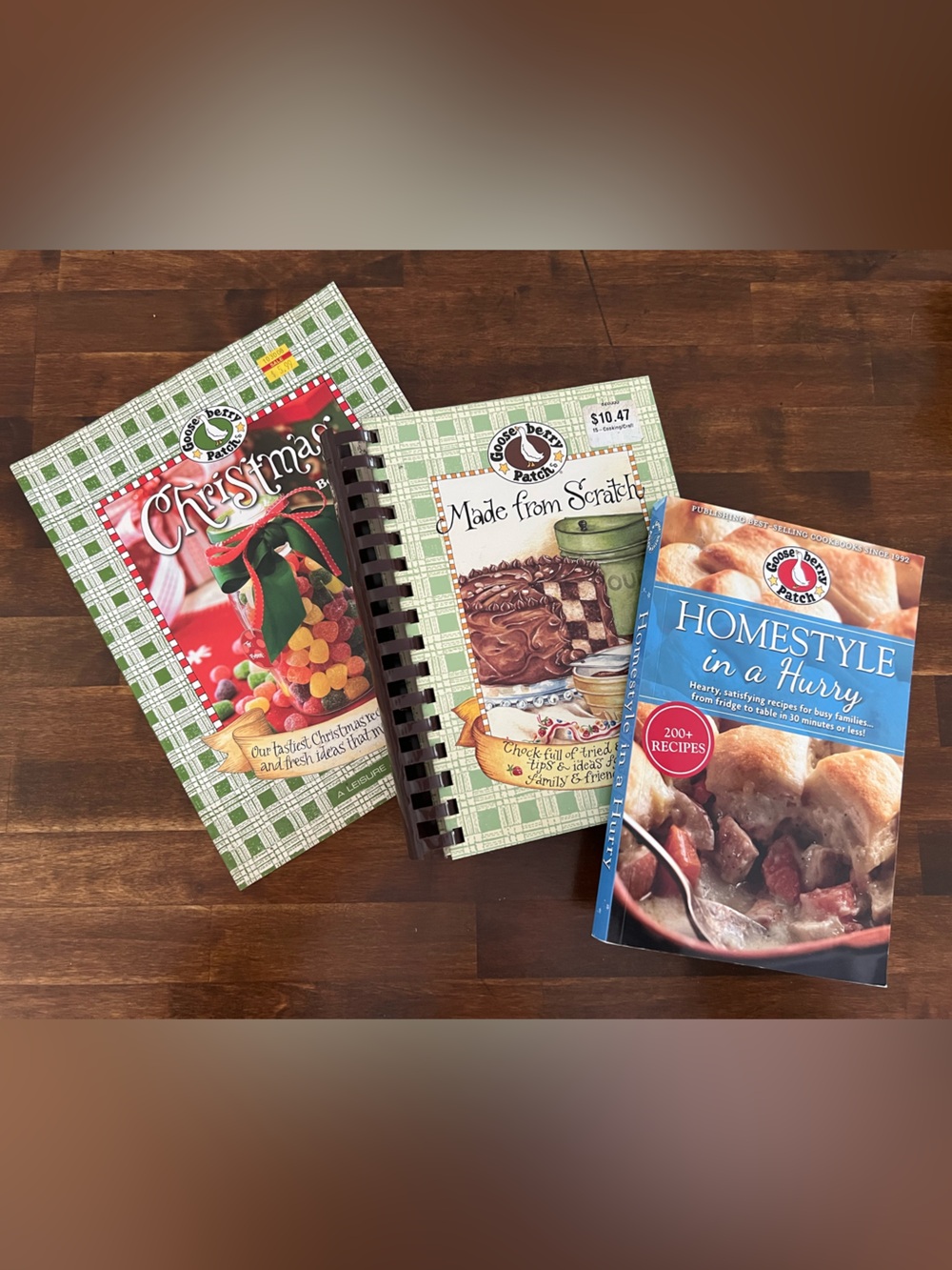 Gooseberry Patch Cookbooks - Set of 3